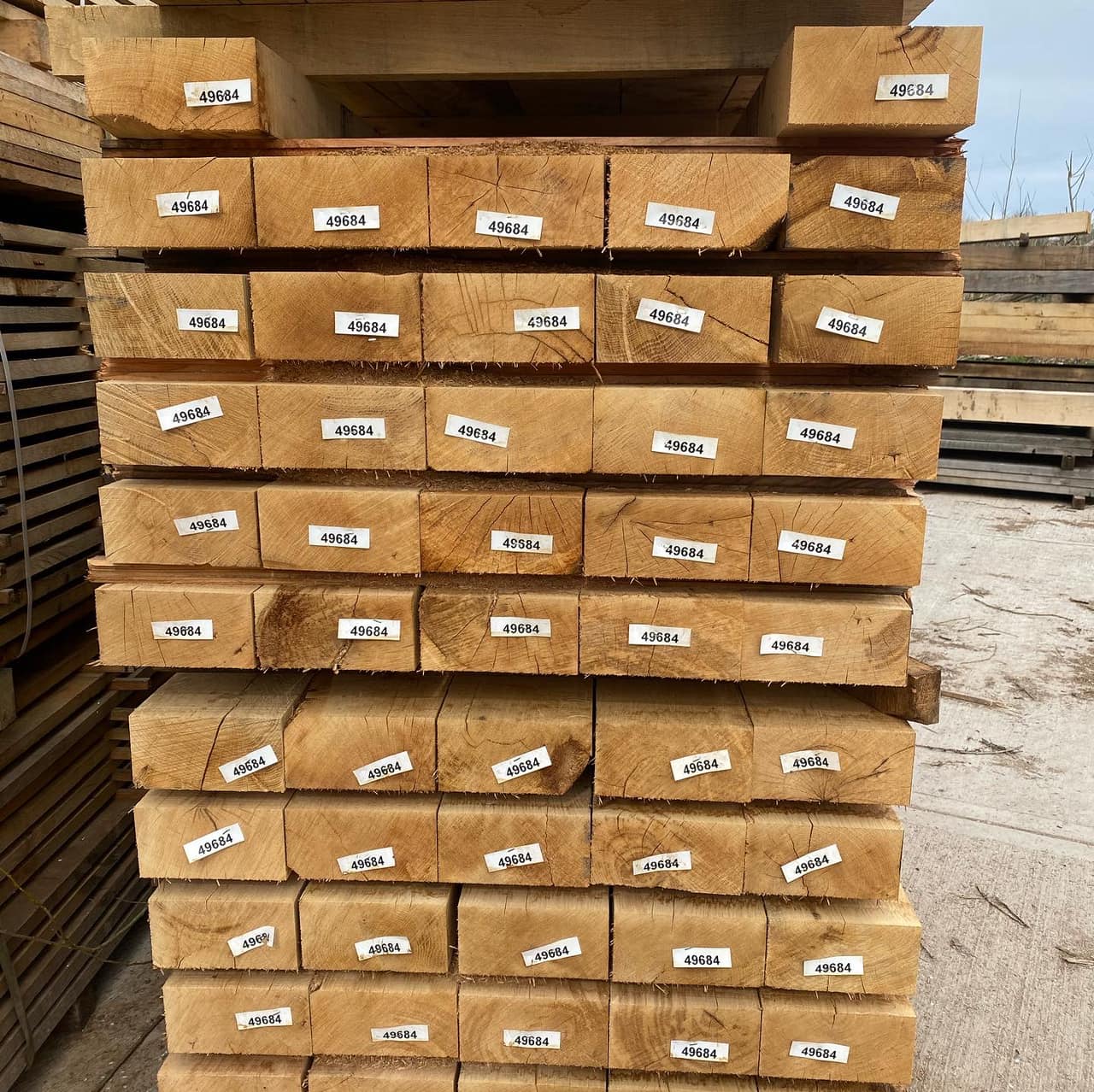 French Oak Sleepers